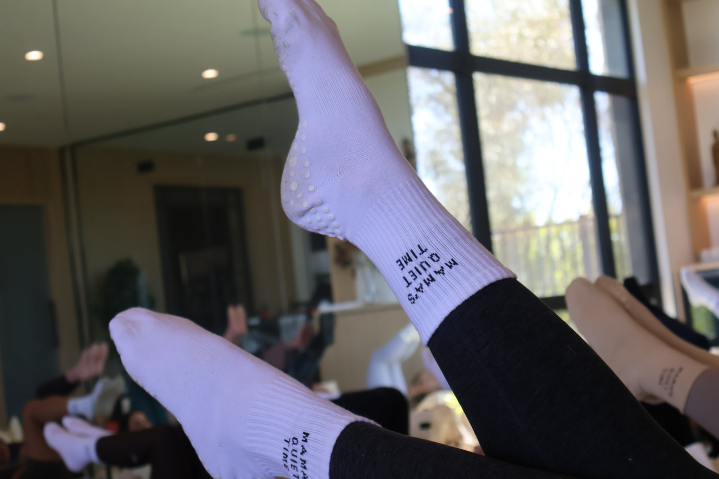 Mama’s Quiet Time Grip Socks